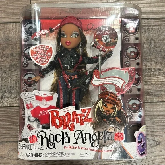 Bratz Rock Angelz 20 Yearz Special Edition Fashion Doll Sasha - Picture 3 of 4
